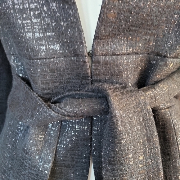 WHITE House Black Market Women's Black blazer jacket size 4 - Picture 3 of 10